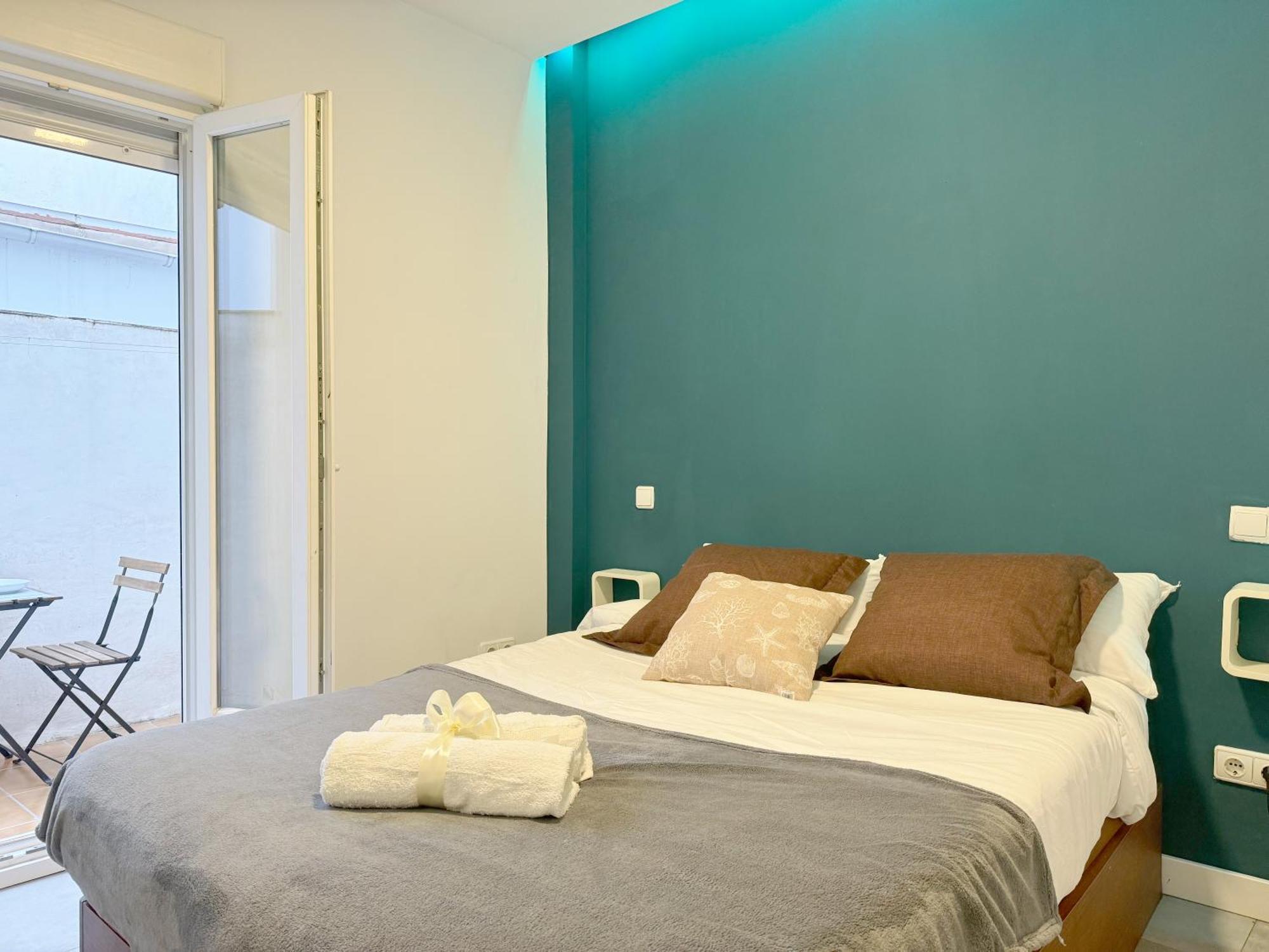 Ferienwohnung Luminoso, Con Patio Y Buena Zona Madrid Exterior foto